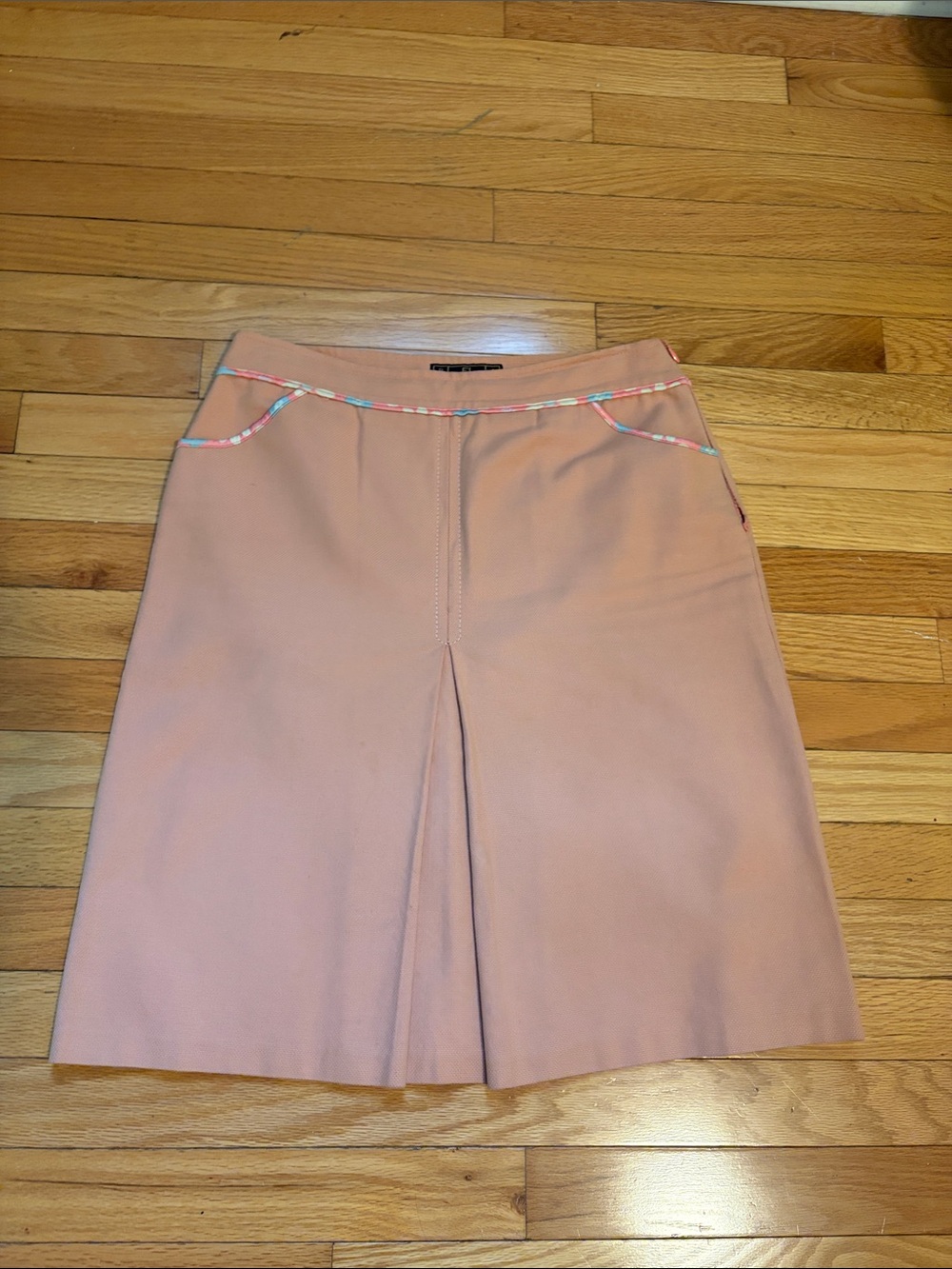 Vintage Fendi A-Line Skirt with Pockets